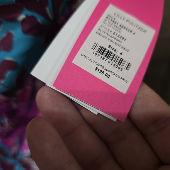 NWT Lilly Pulitzer Pallice Tankini - Picture 4 of 5